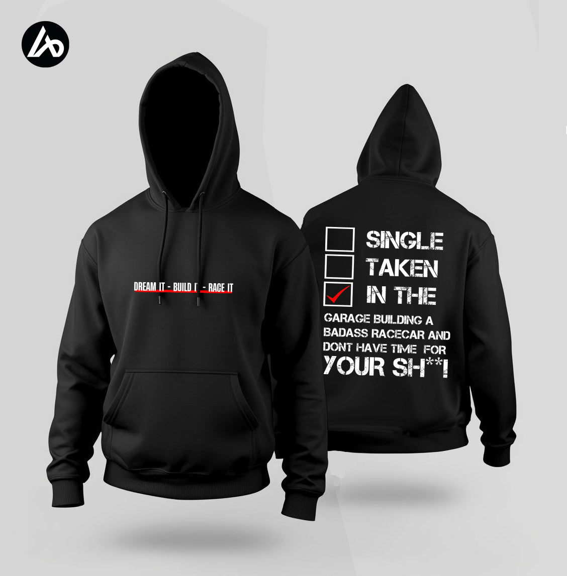 Single | Taken | In The Garage Black Hoodie