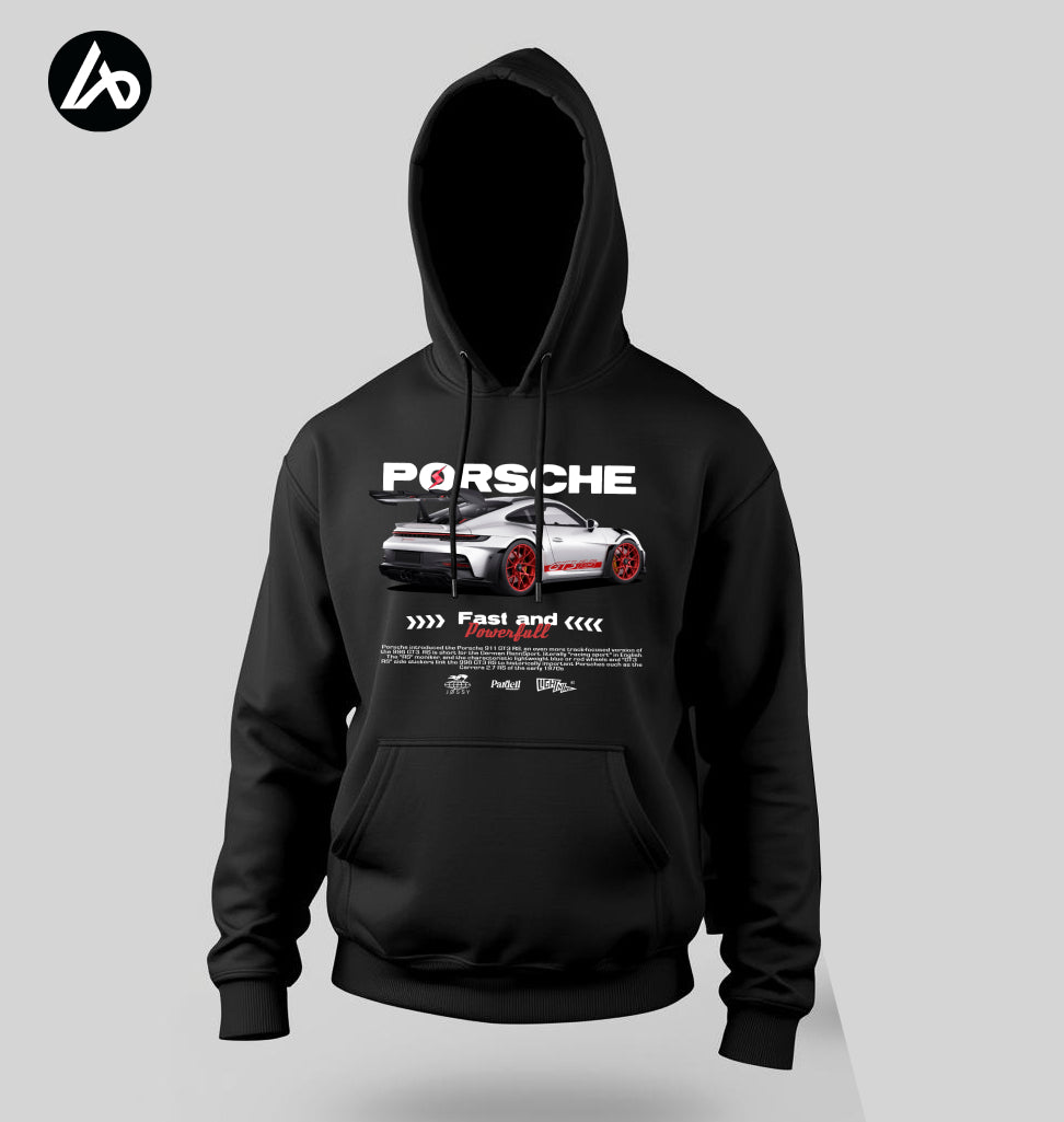 Porsche 911 GT3 Black Hoodie