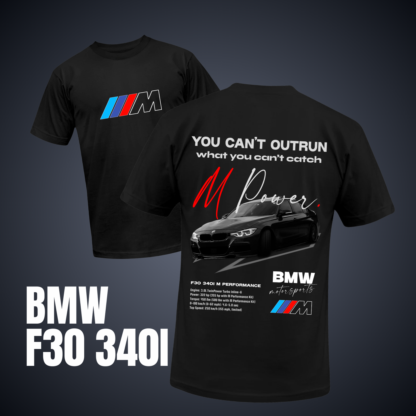 BMW F30 - Black Tee