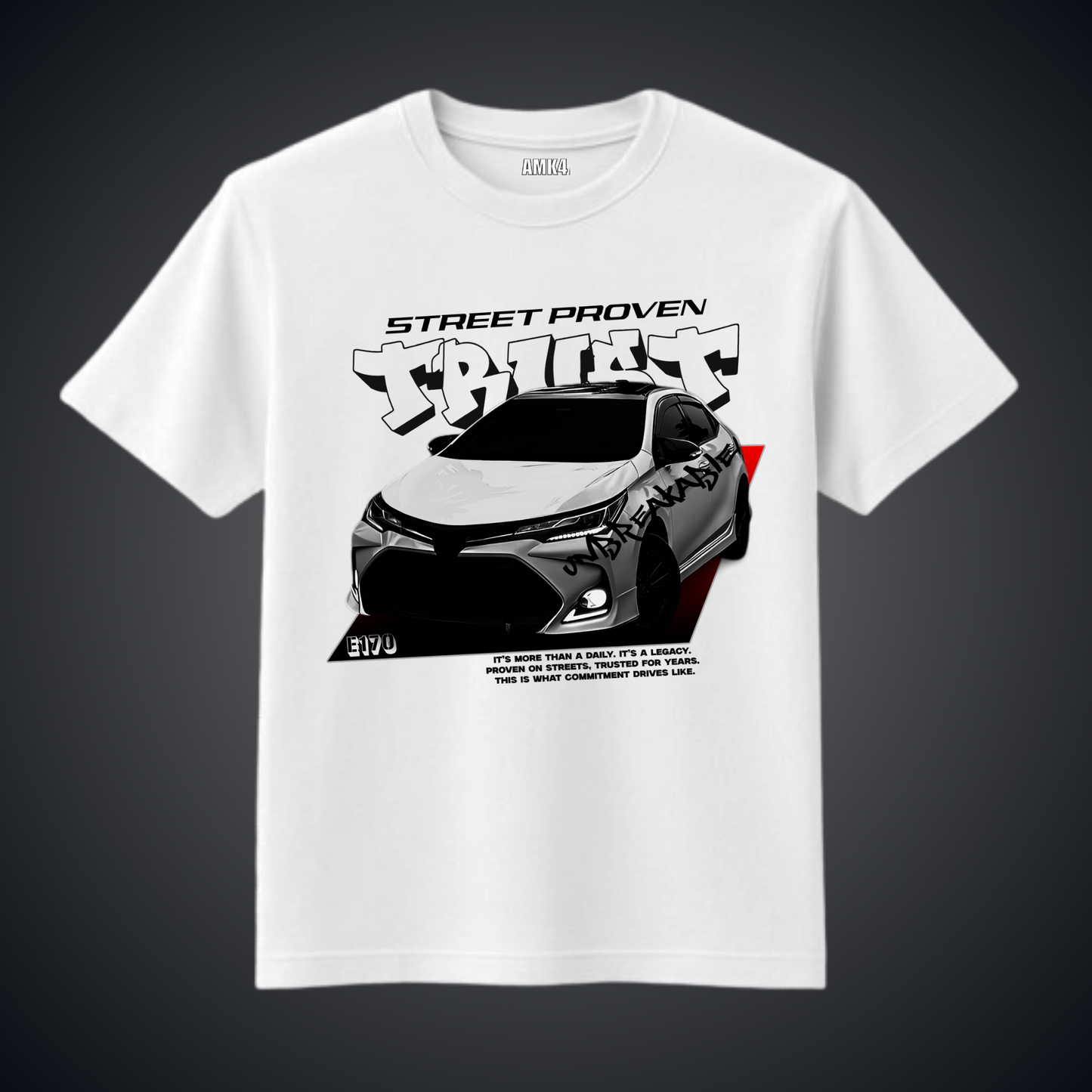 Corolla X E170 02 - White Tee