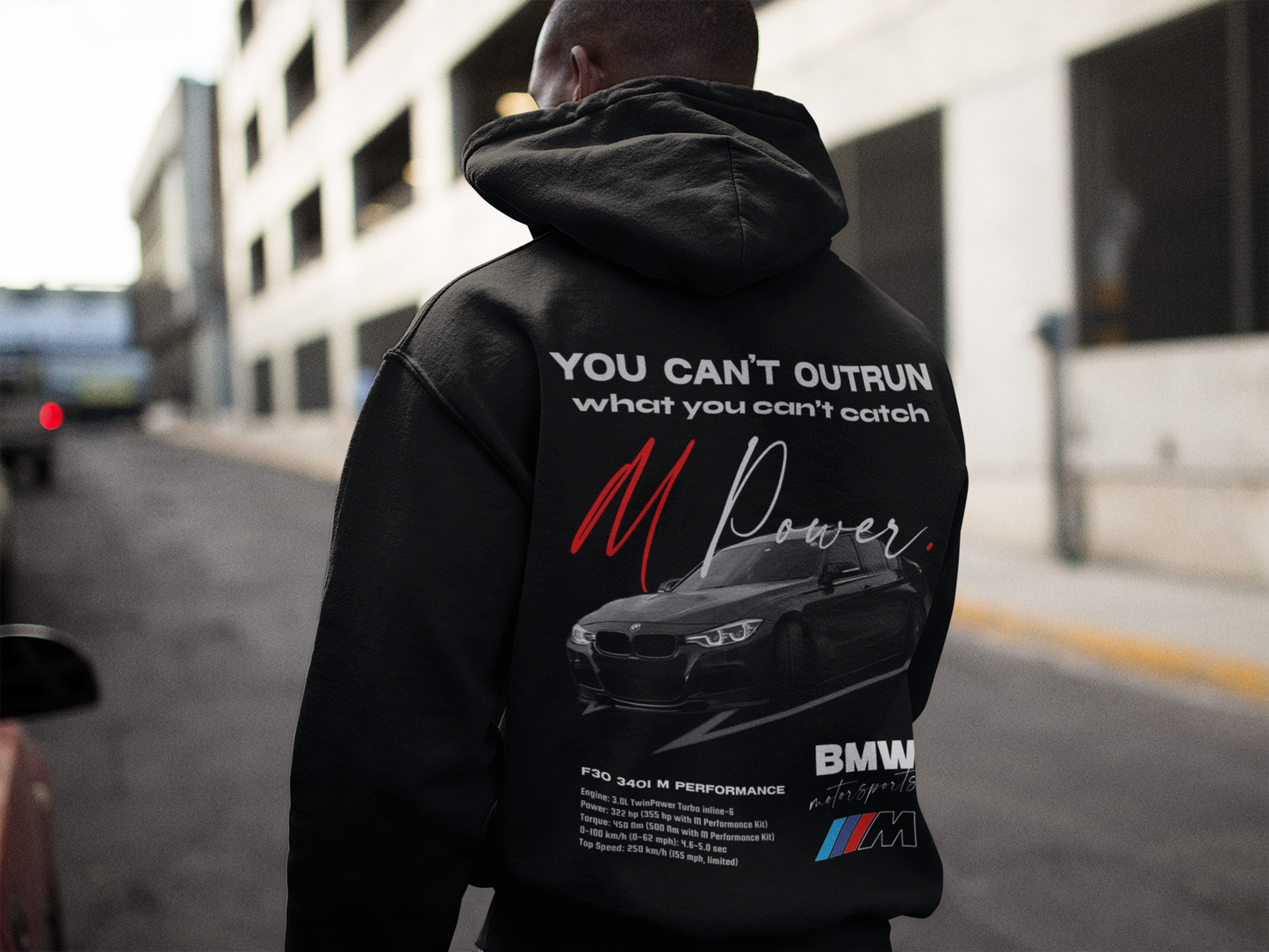 BMW F30 Black Hoodie
