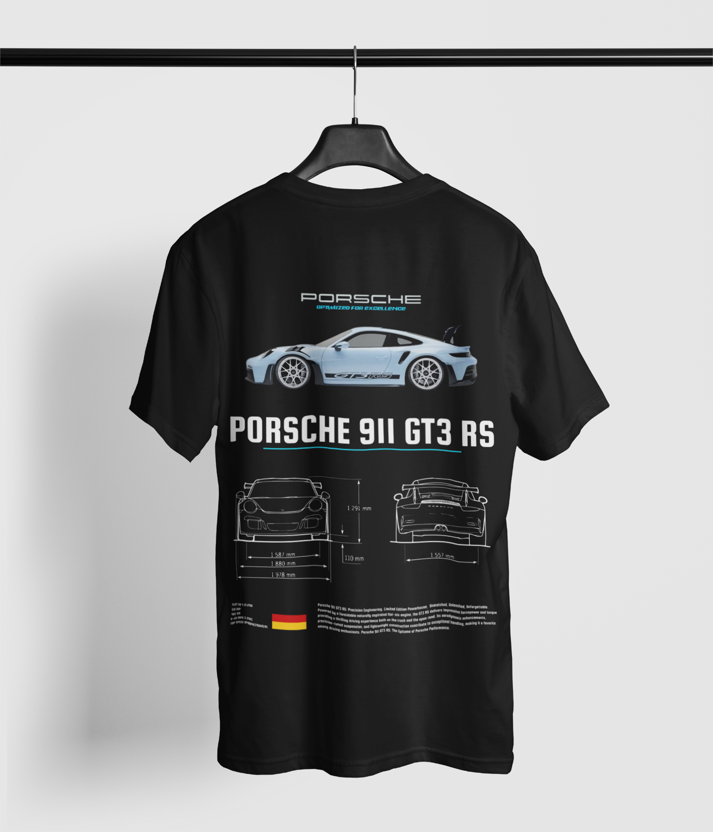 Porsche 911 GT3 RS Tee 01