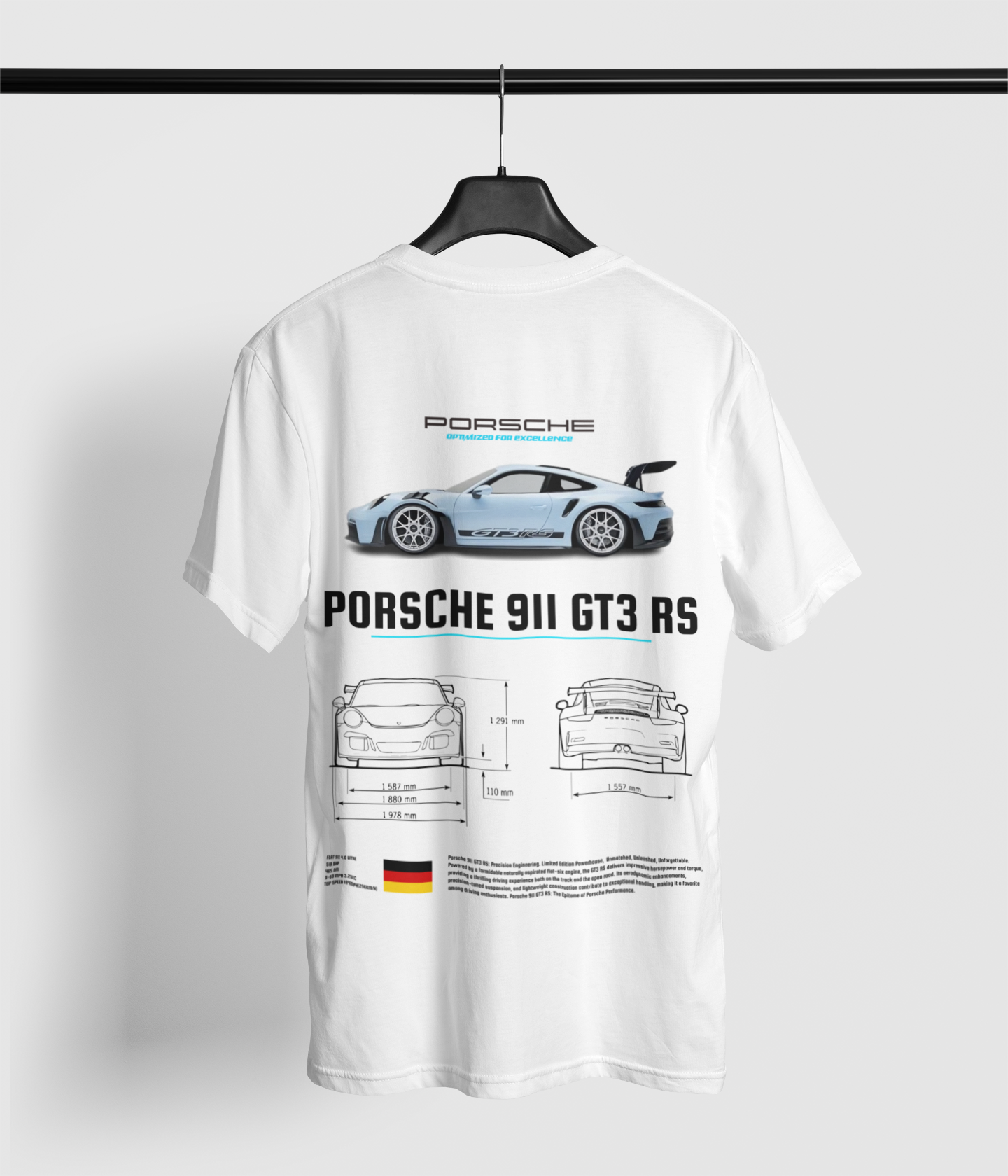 Porsche 911 GT3 RS Tee 01