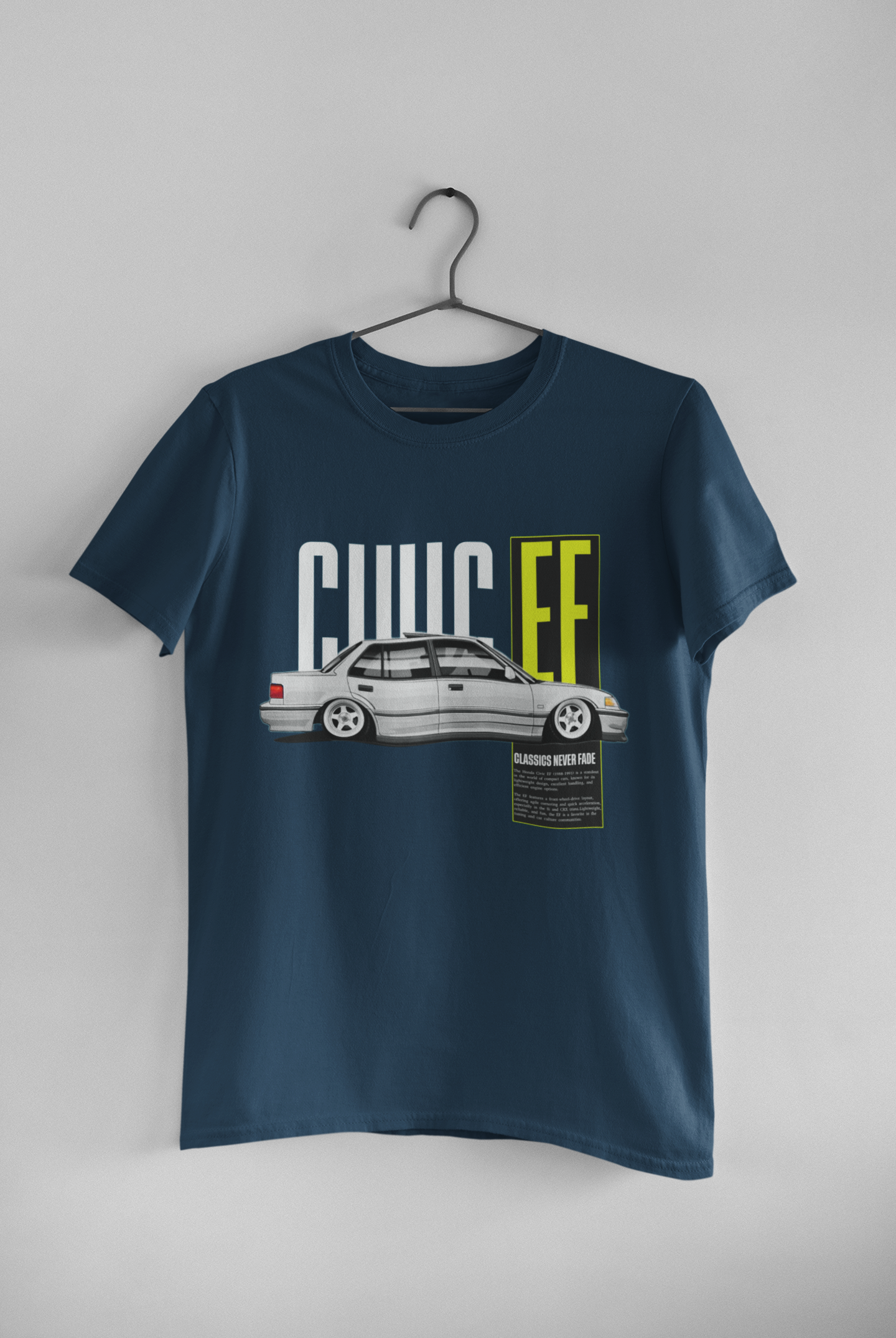 Civic EF Navy Blue Tee