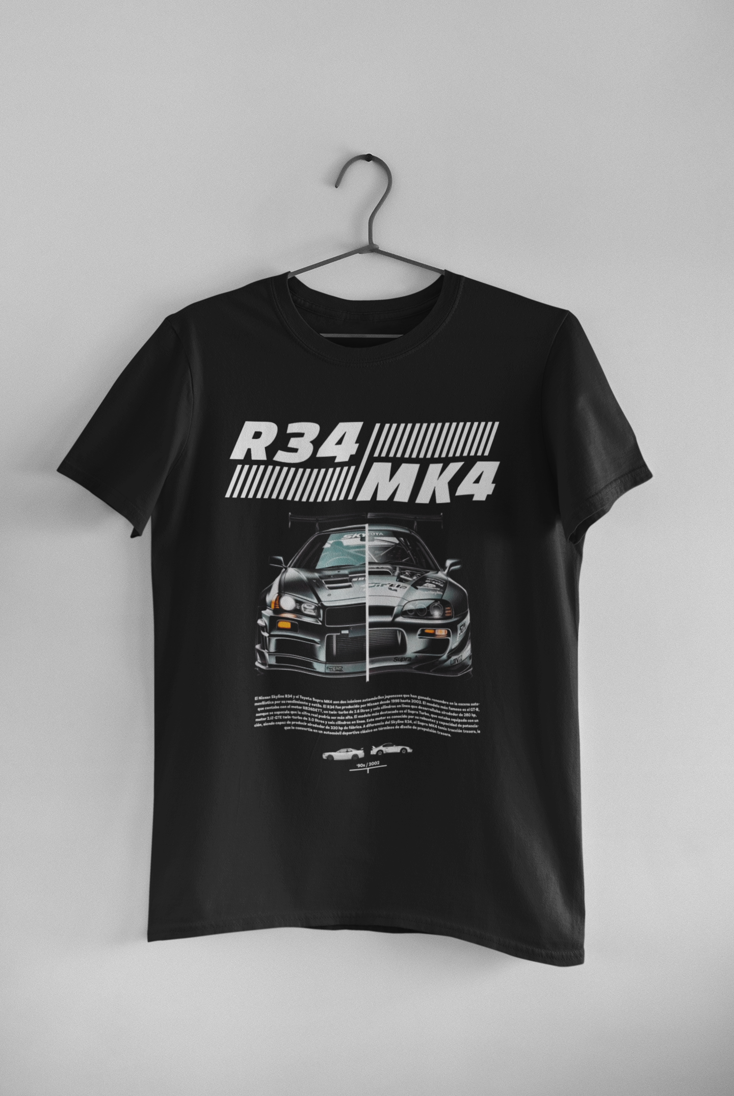 R34xMK4 Black Tee