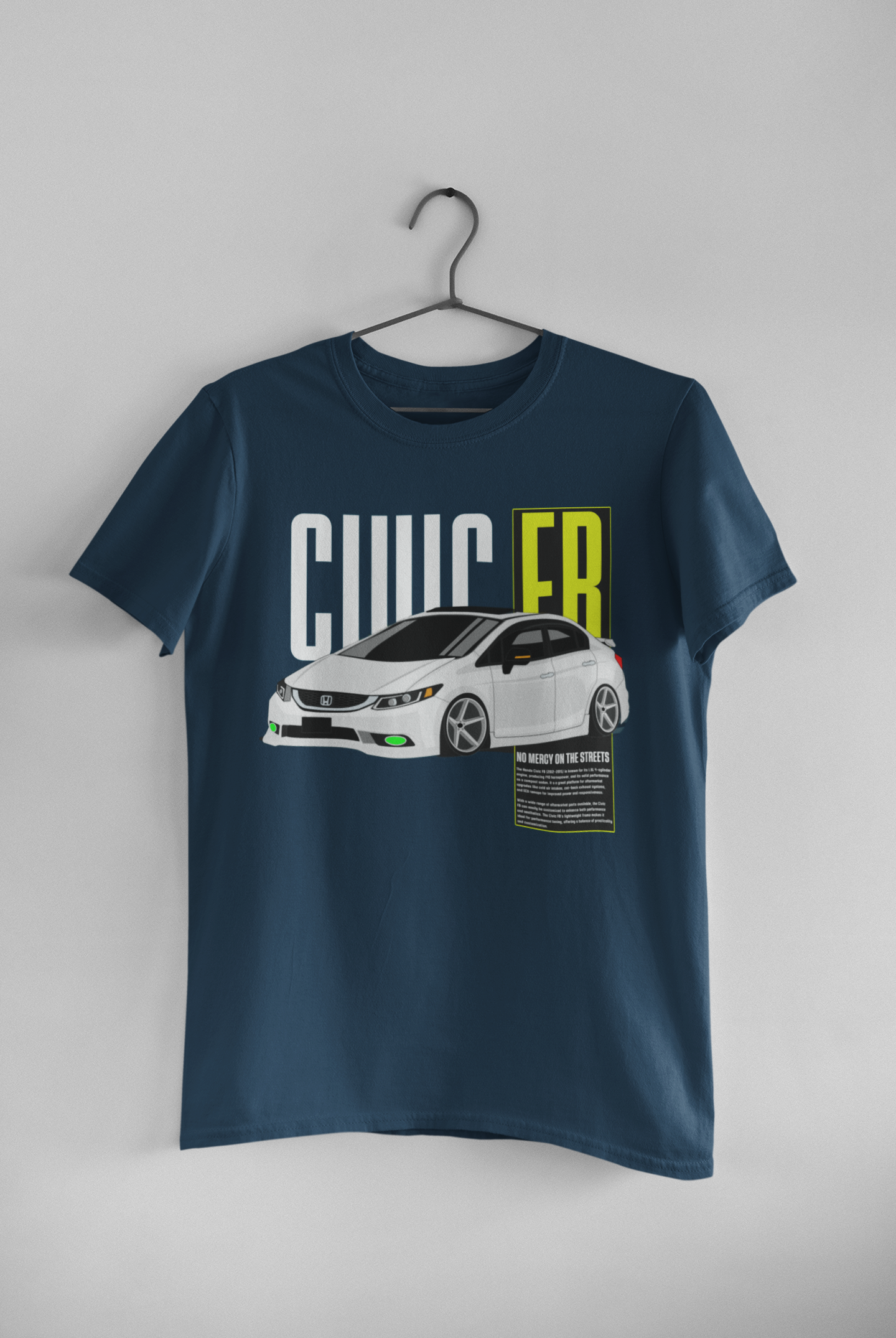 Civic FB Navy Blue Tee