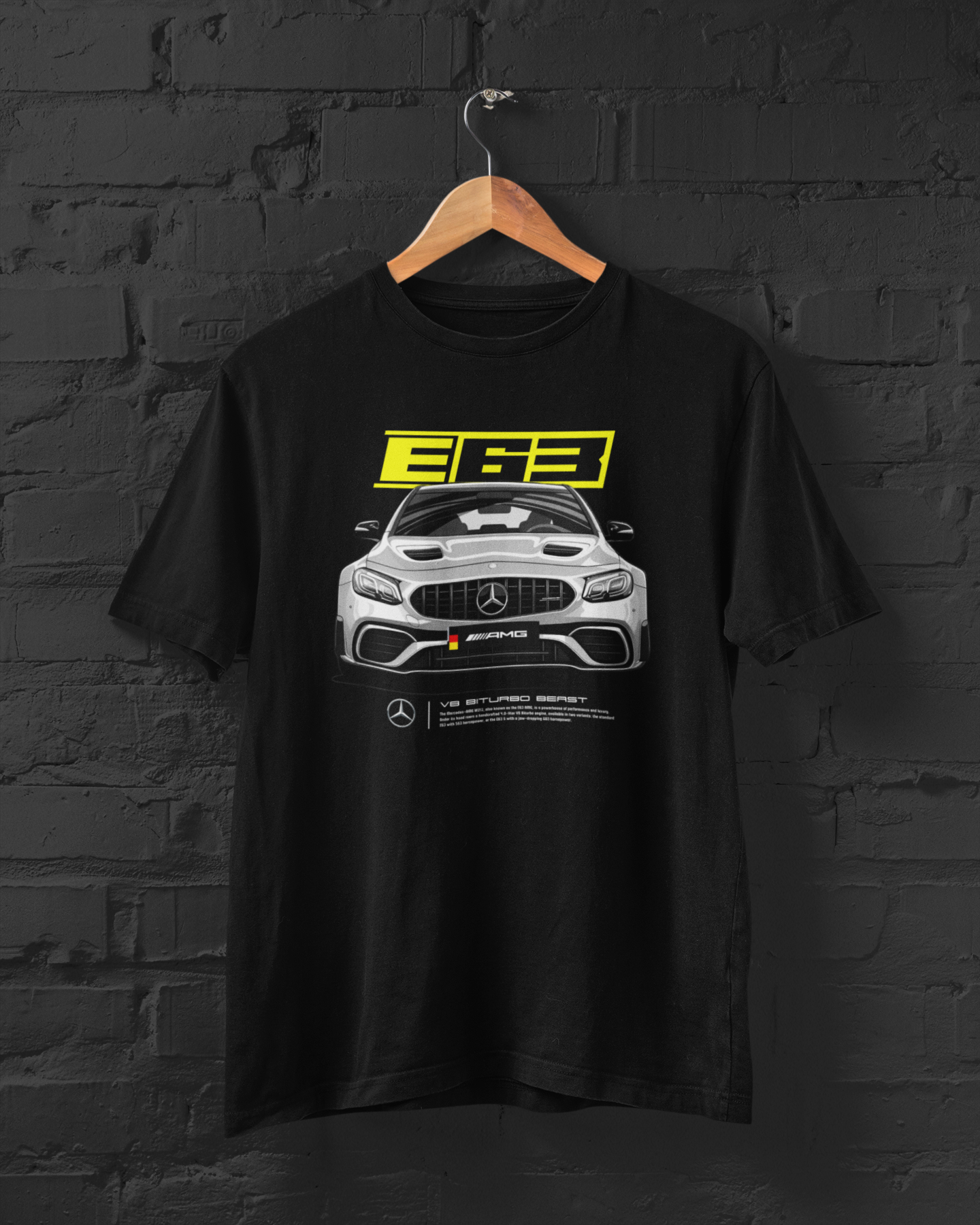 E63 AMG W213 - Black Tee