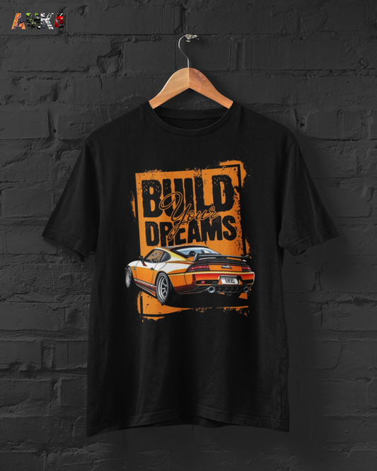 Build Your Dreams Black Tshirt