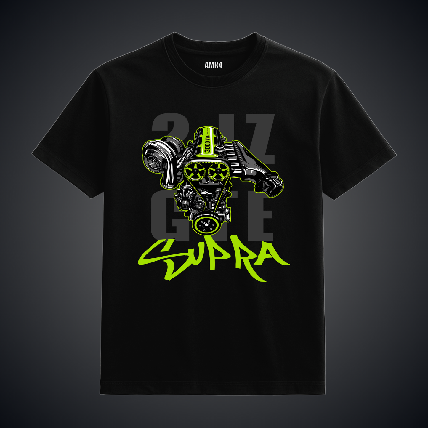 Supra 2JZ - Black Tee