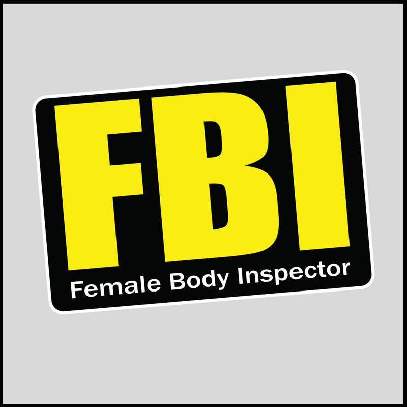 FBI Sticker