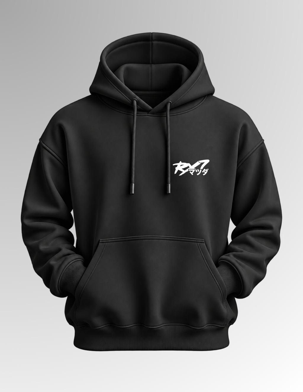 Mazda RX7- Black Hoodie
