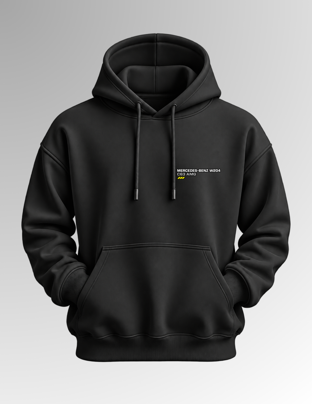 C63 AMG W204 - Black Hoodie