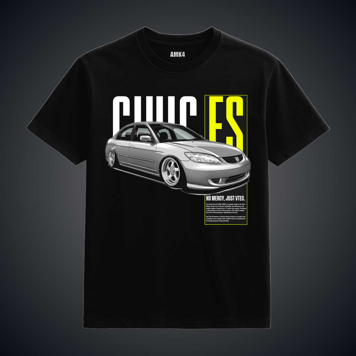 Civic ES - Black  Tee