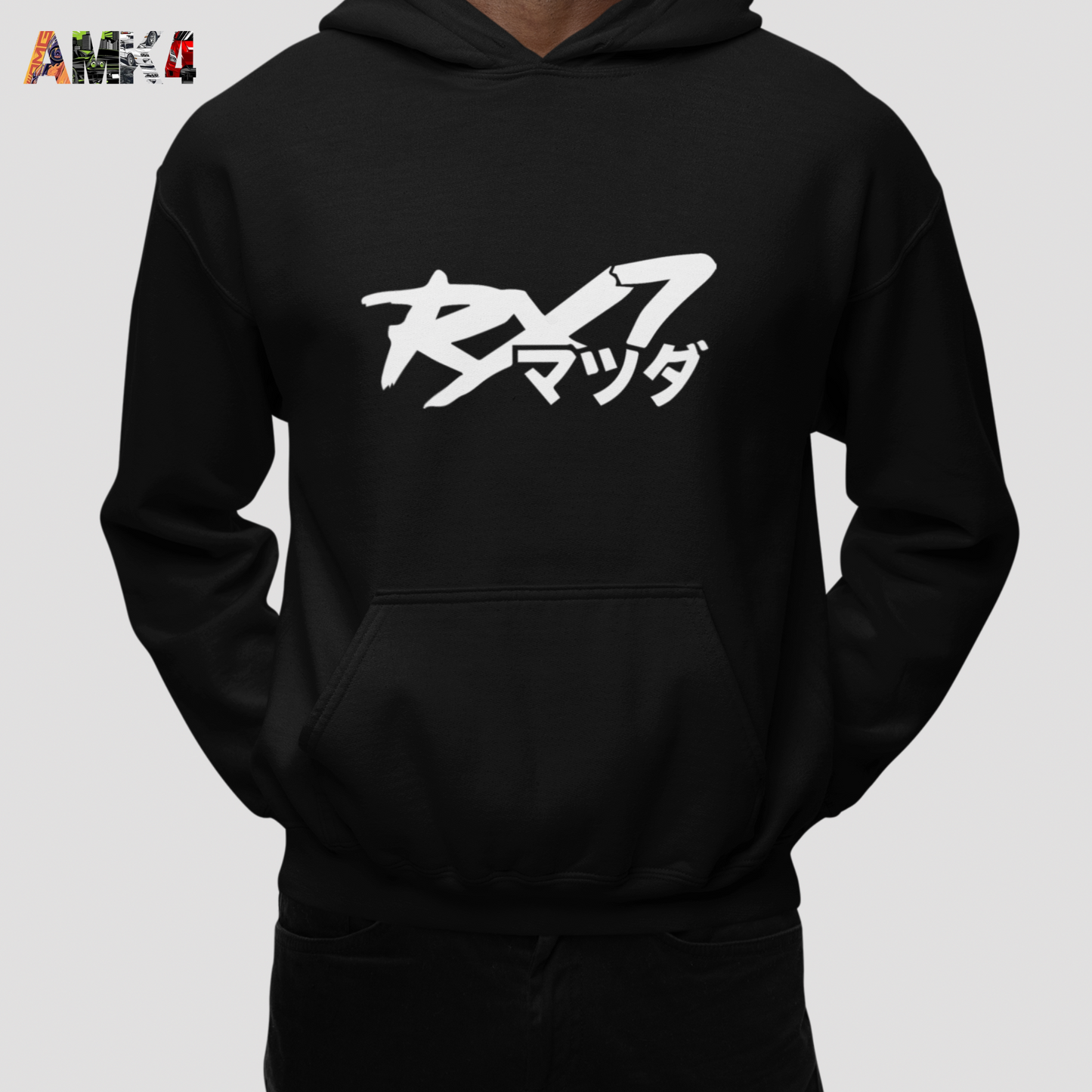 Mazda RX7 Black Hoodie