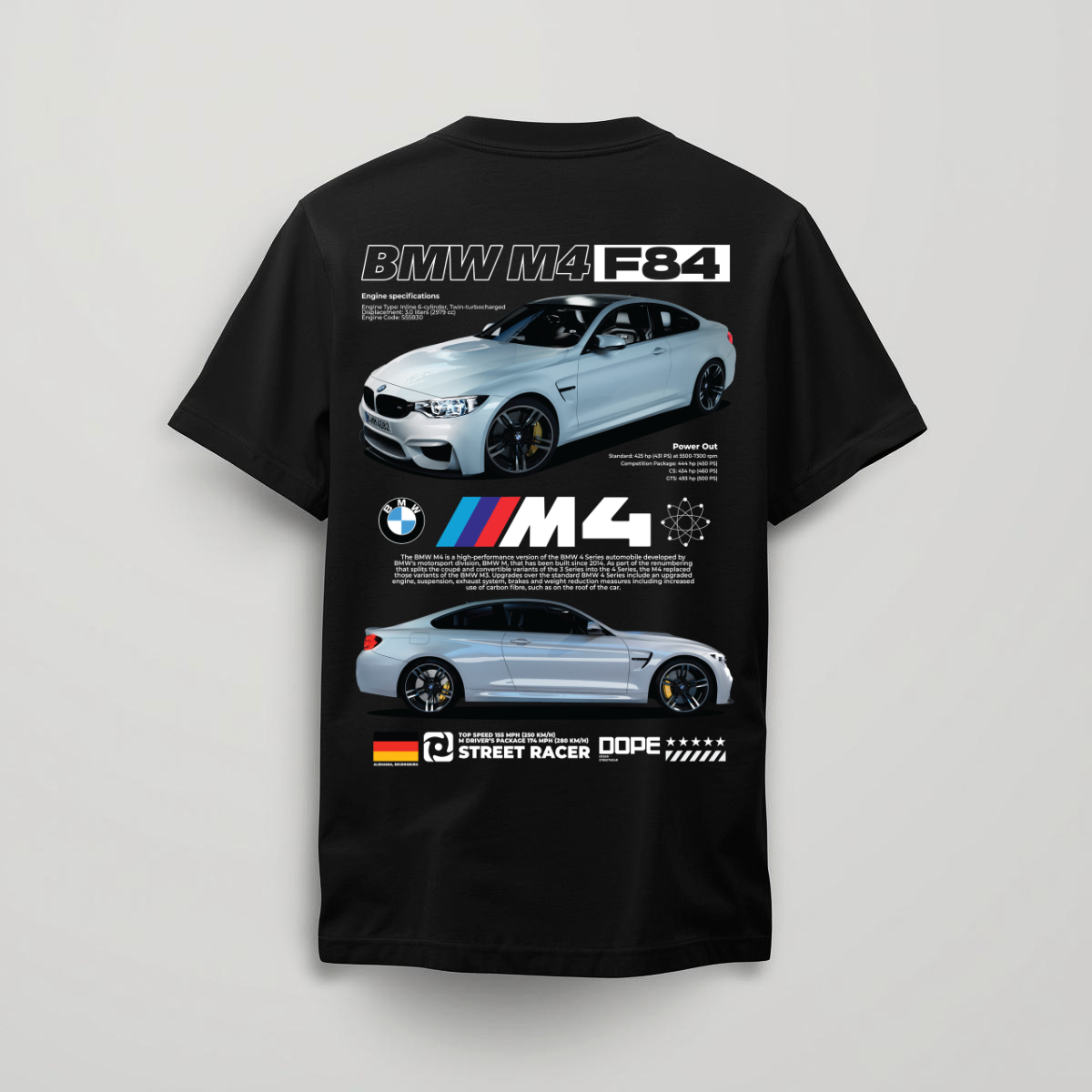 BMW M4 - Black Tee
