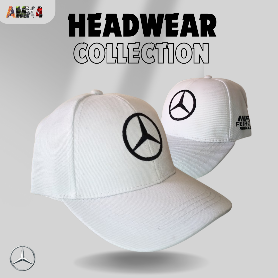 MERCEDES AMG WHITE CAP