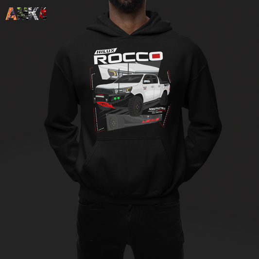 Hilux Rocco (White)  Hoodie