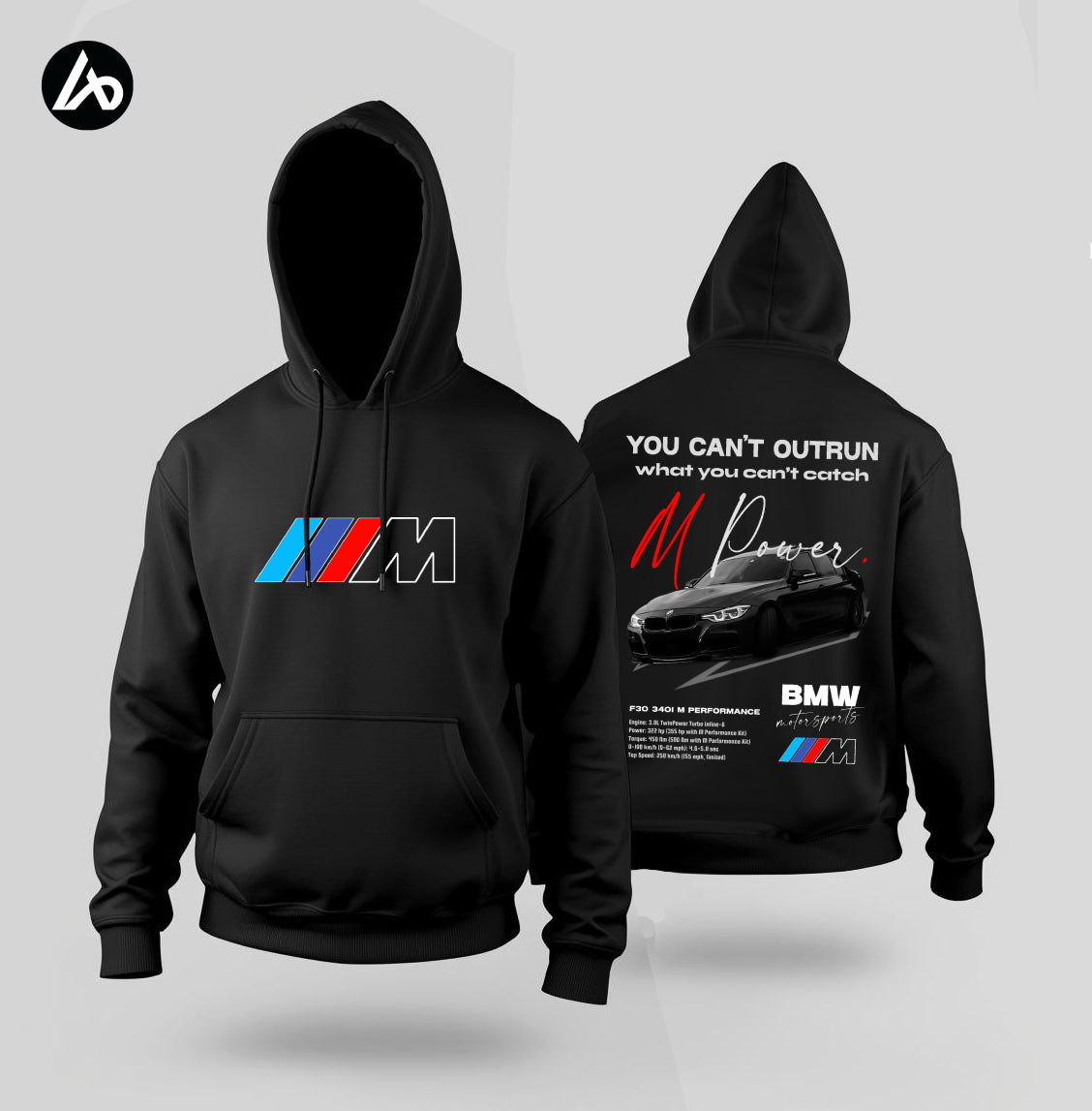 BMW F30 Black Hoodie