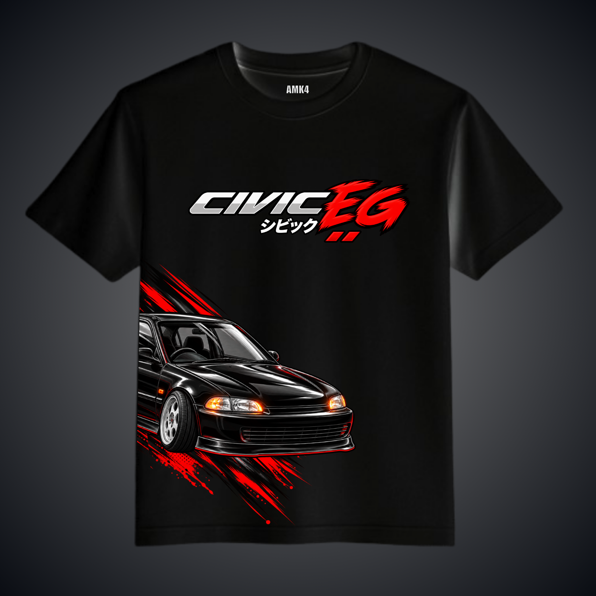 Civic EG Vol 02 - Black Tee