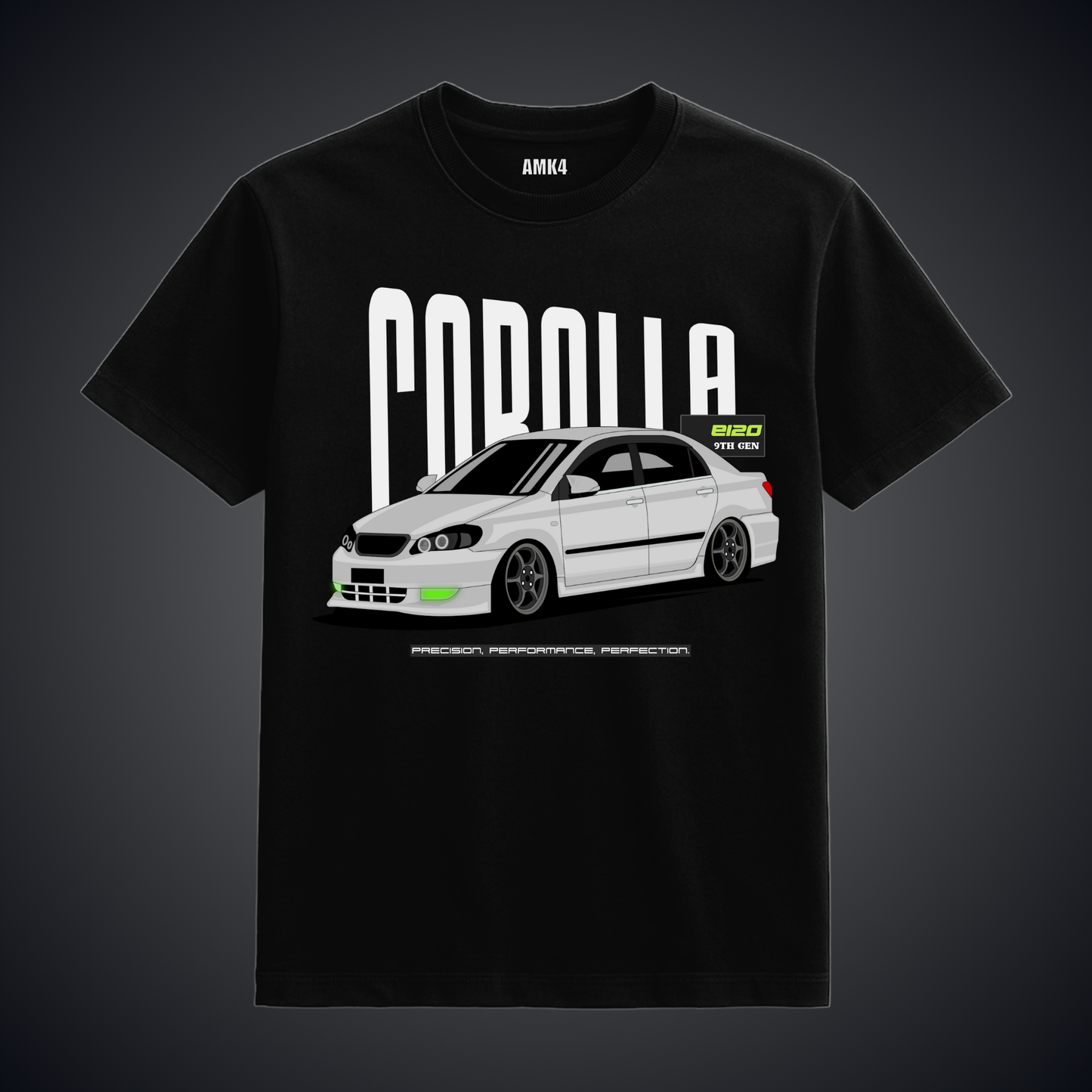 Corolla E120 - Black Tee