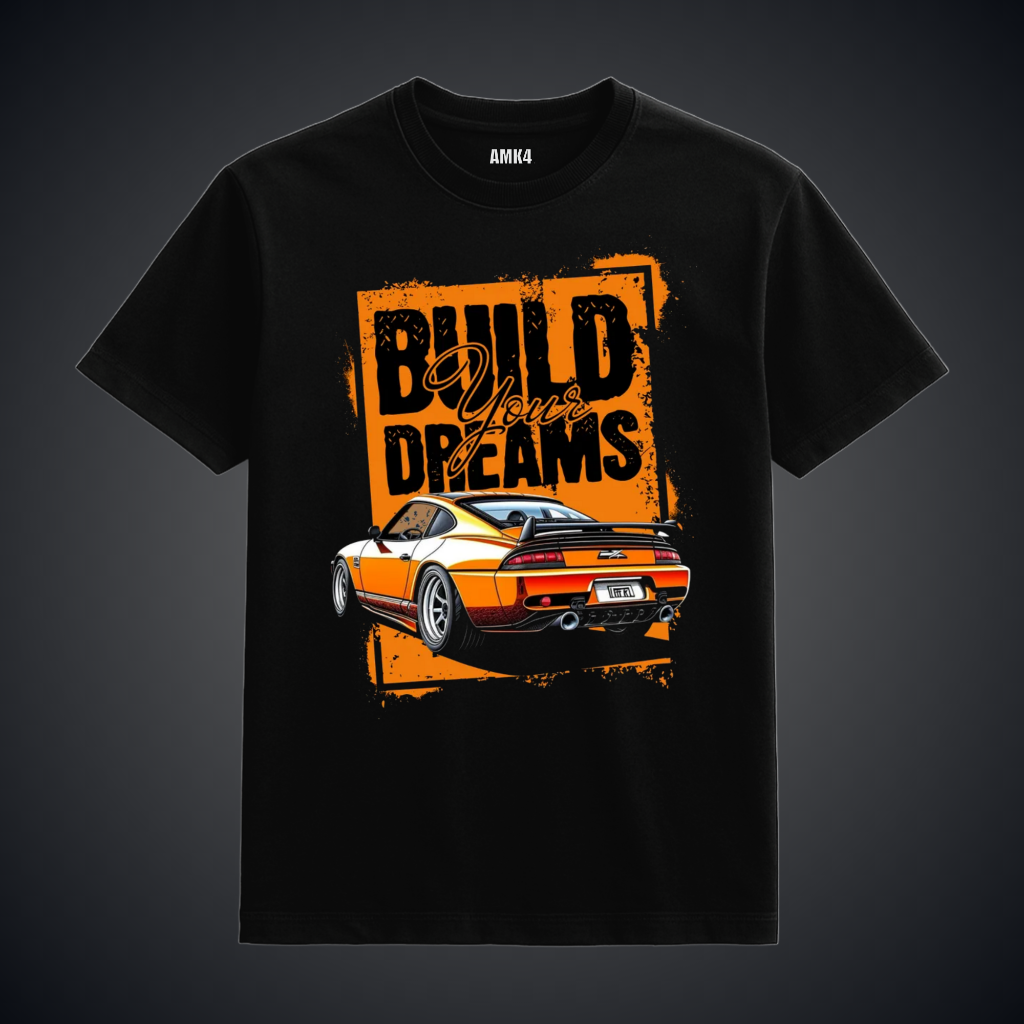Build Your Dreams - Black Tee