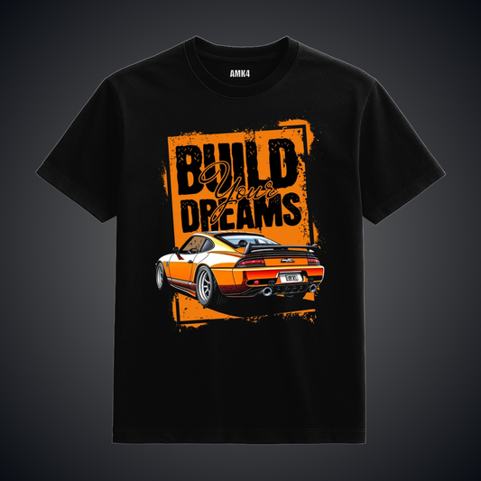 Build Your Dreams - Black Tee