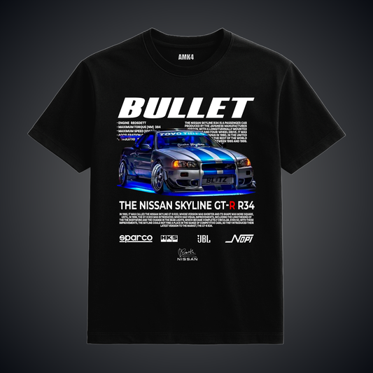 Bullet GTR- Black Tee
