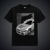 GTR R34 Godzilla - Black Tee