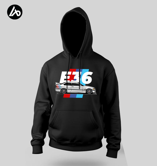 BMW E36 Black Hoodie
