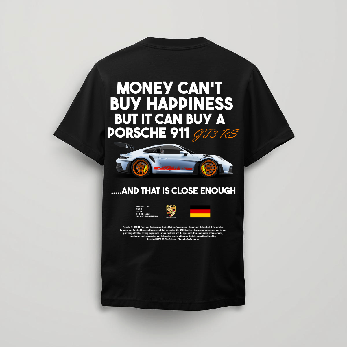 Porsche 911 MCBH - Black Tee
