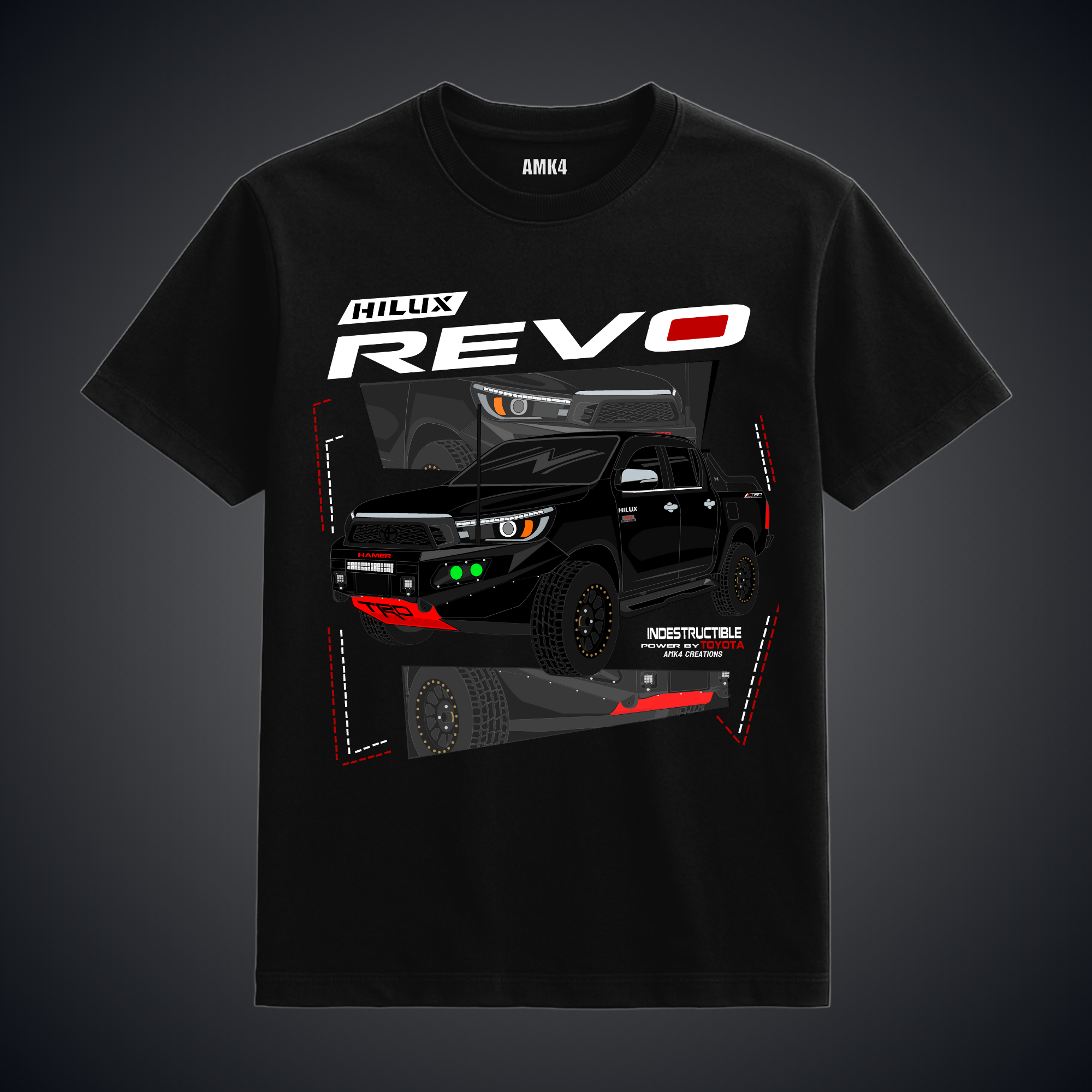 Hilux Revo B - Black Tee