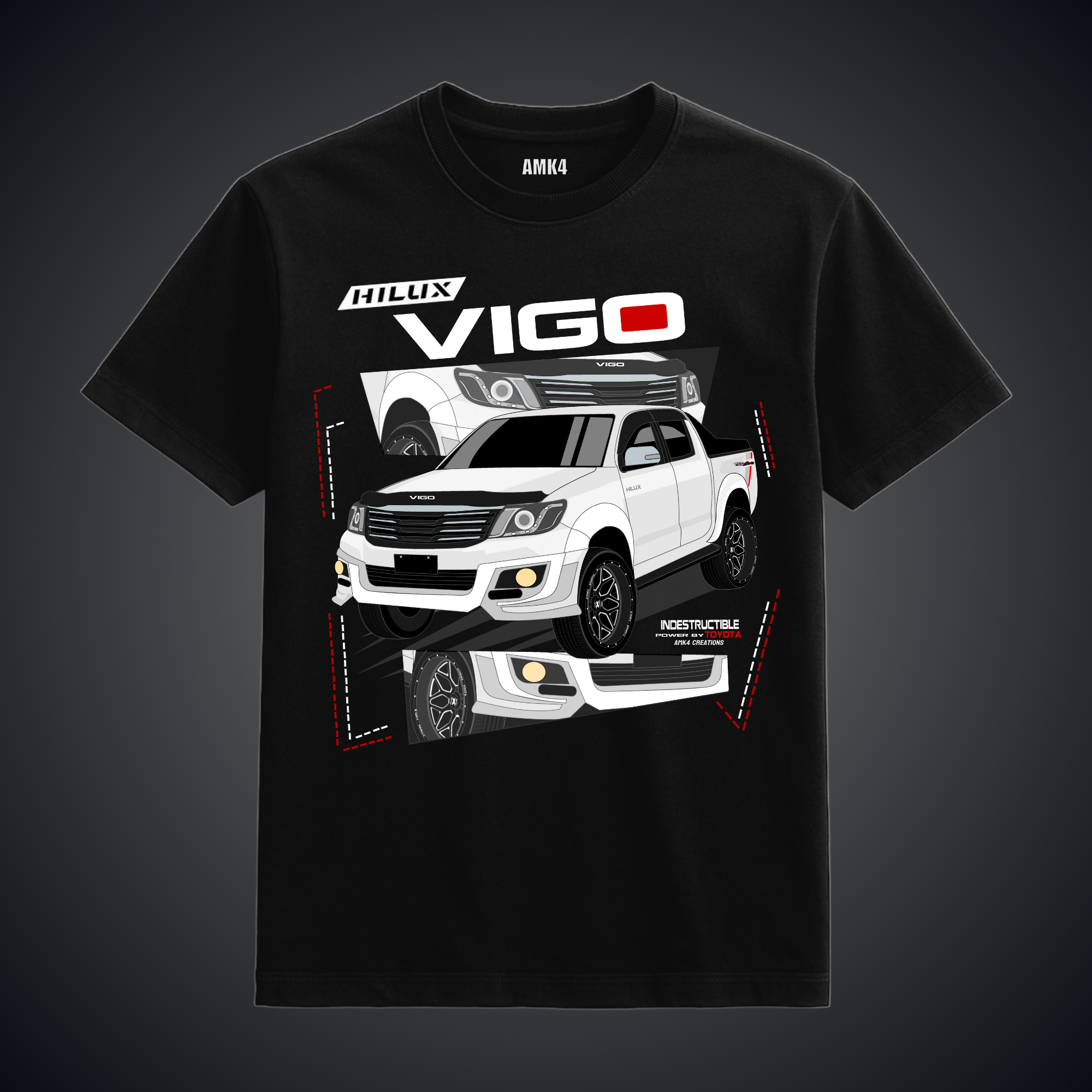 Hilux Vigo - Black Tee