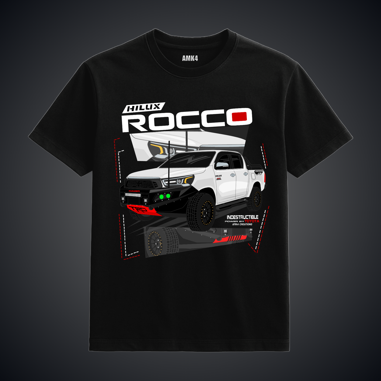 Hilux Rocco W - Black Tee