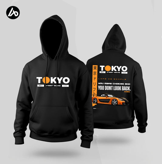 Tokyo Street Racing Black Hoodie