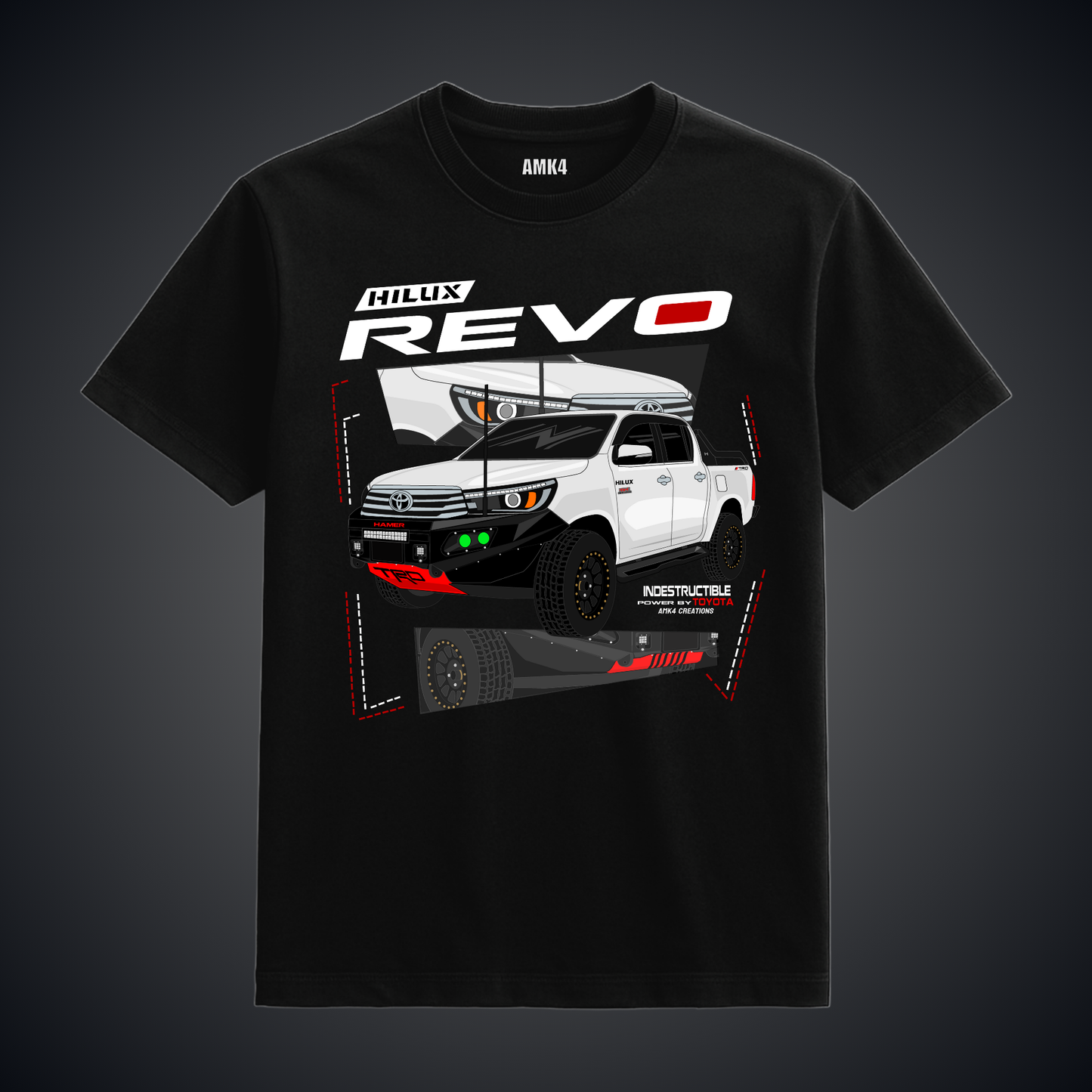 Hilux Revo W - Black Tee