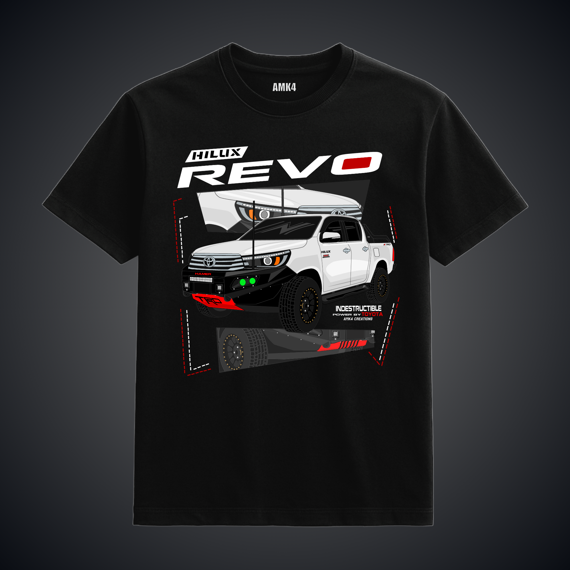 Hilux Revo W - Black Tee