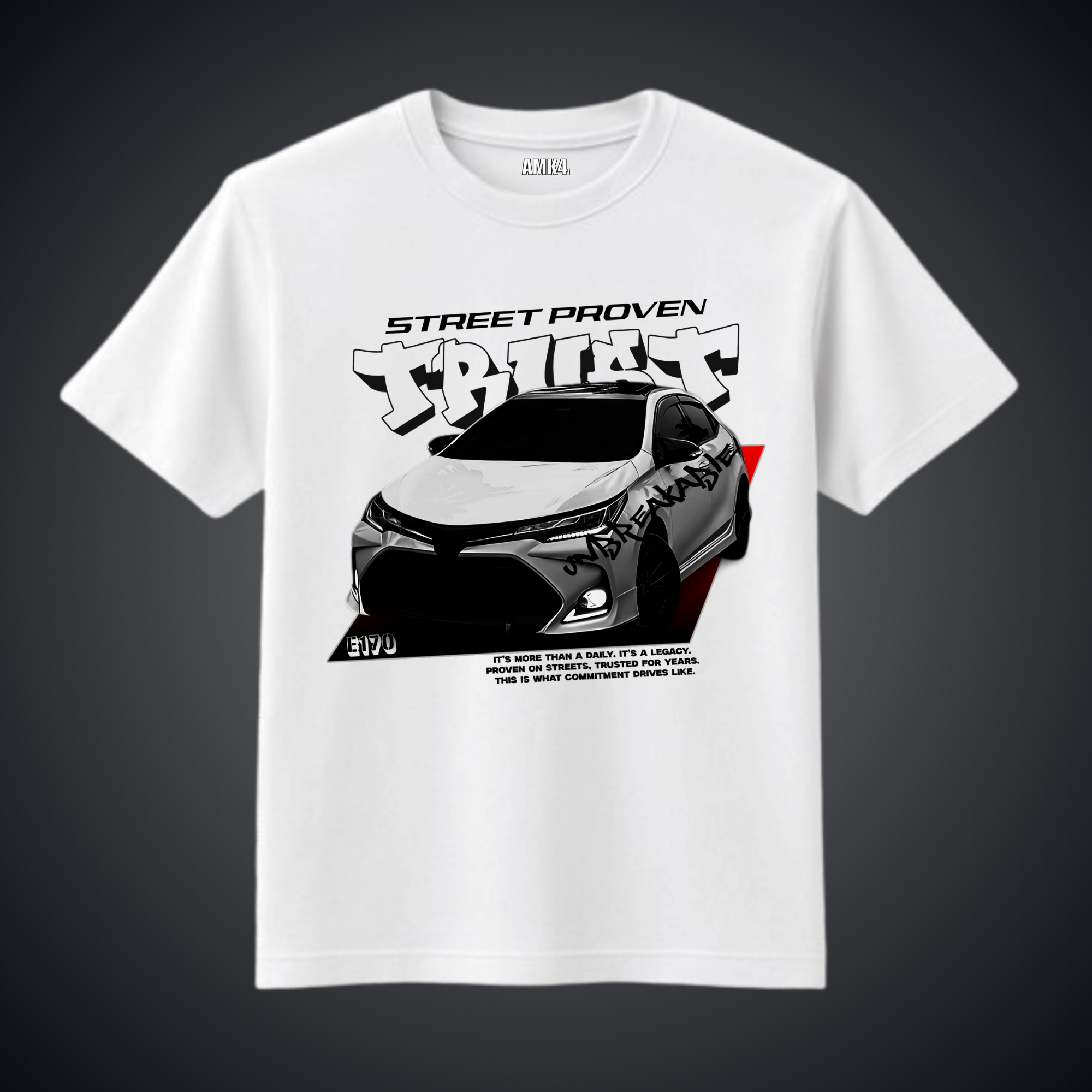 Corolla X E170 02 - White Tee
