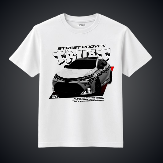 Corolla X E170 02 - White Tee