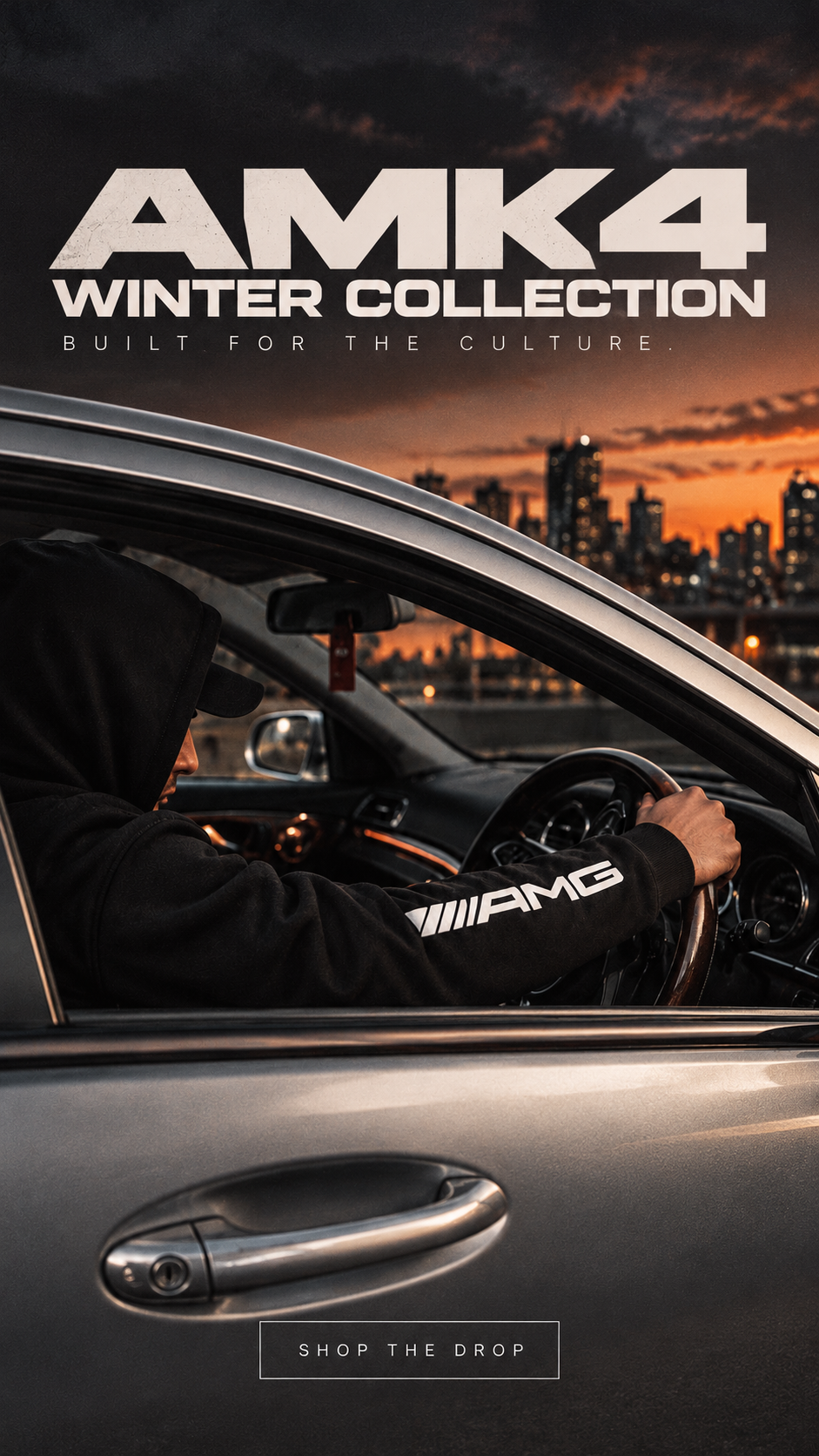 Mercedes AMG - Black Hoodie