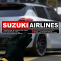 Suzuki Airline  Sticker