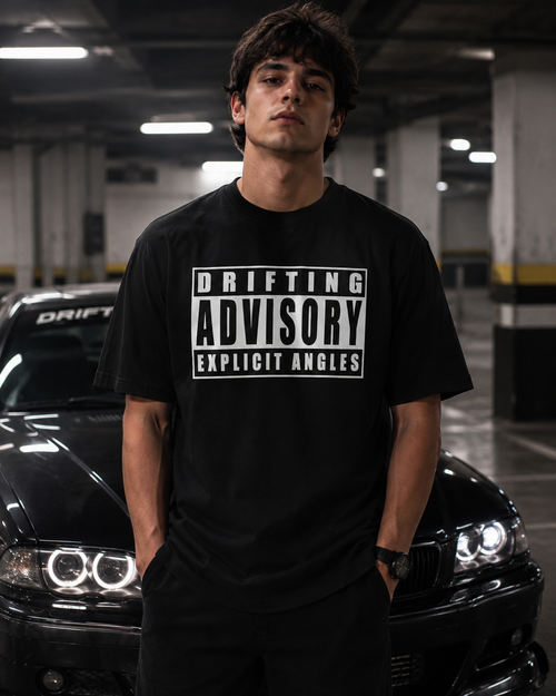 BMW E46 Drift Car - Oversized Tees