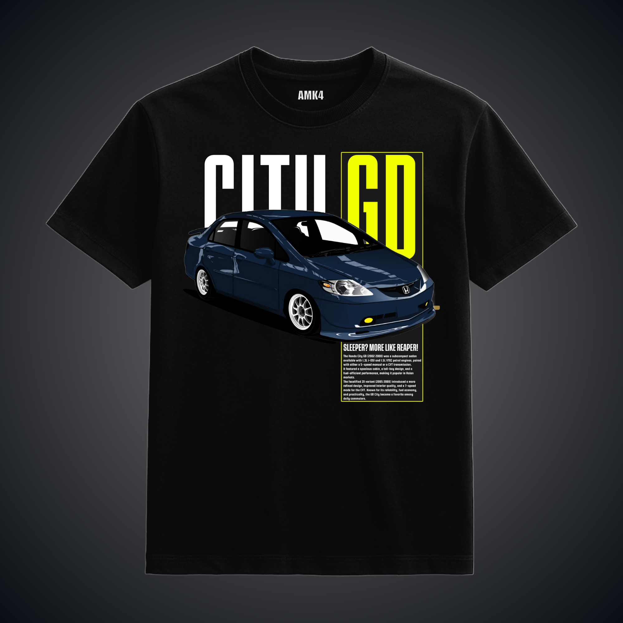 City GD - Black Tee