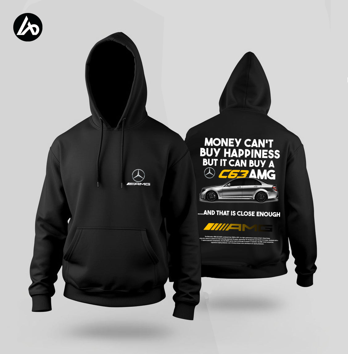 C63 AMG: MCBH Black Hoodie