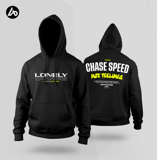 Lonely Drivers Black Hoodie