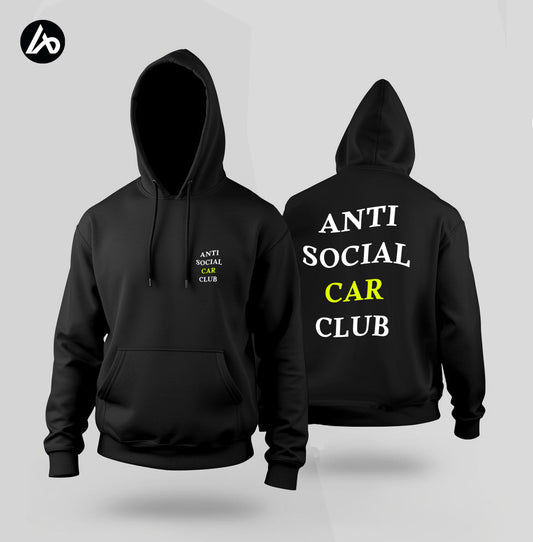 Anti Social Car Club - Black Hoodie