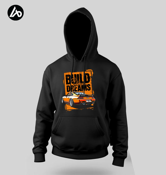 Build Your Dream Black Hoodie