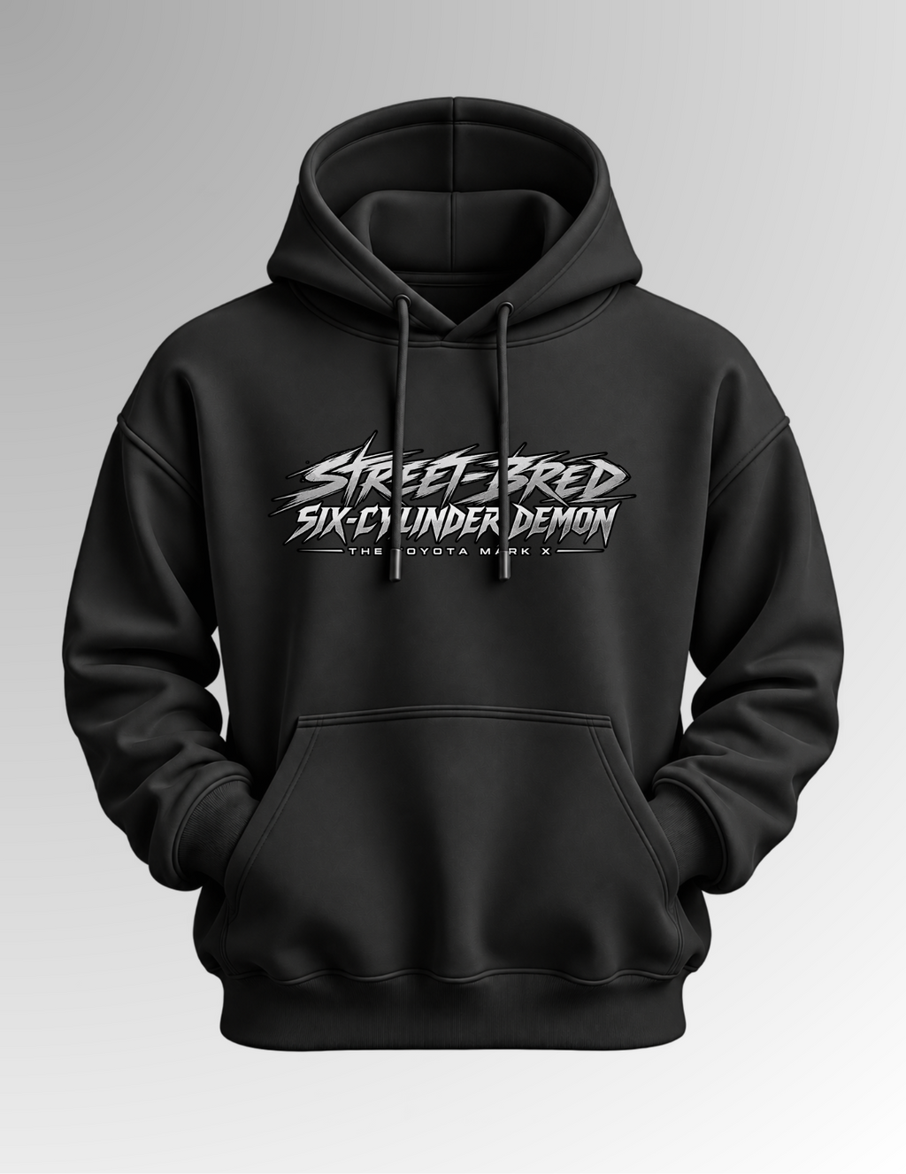 Toyota Mark X - Black Hoodie 01