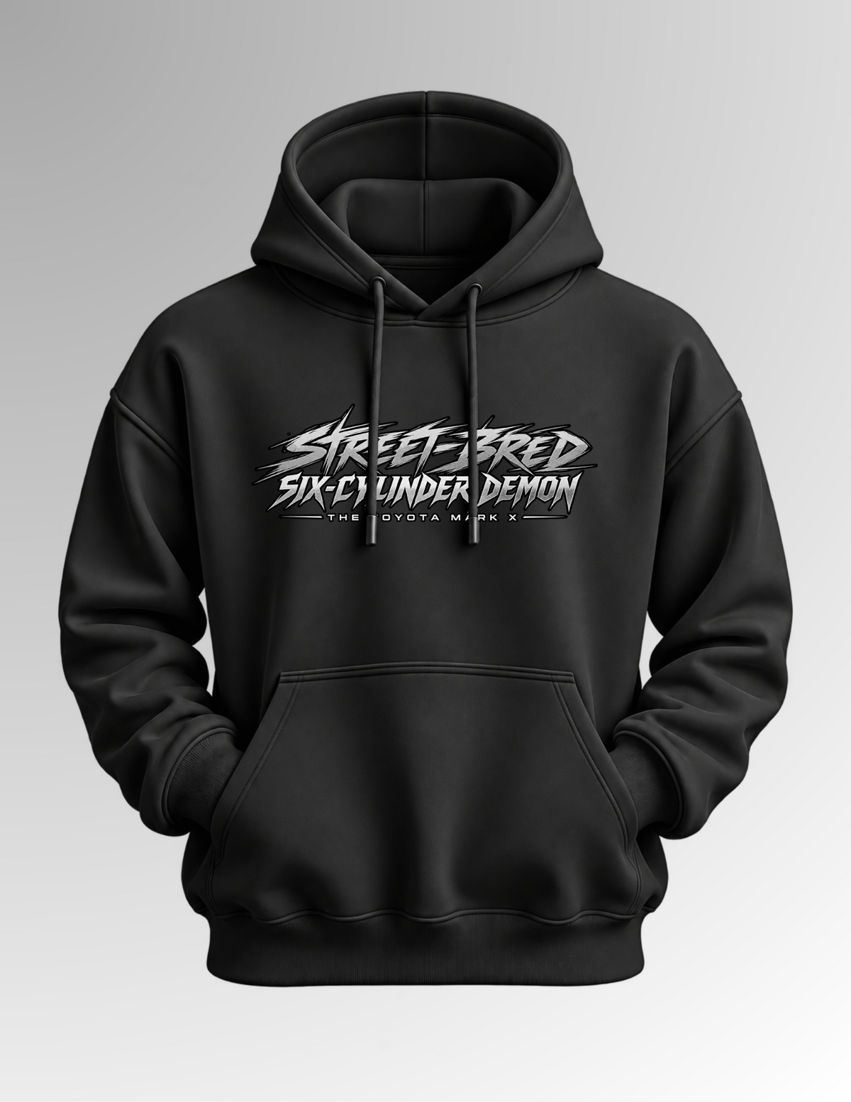 Toyota Mark X - Black Hoodie 01