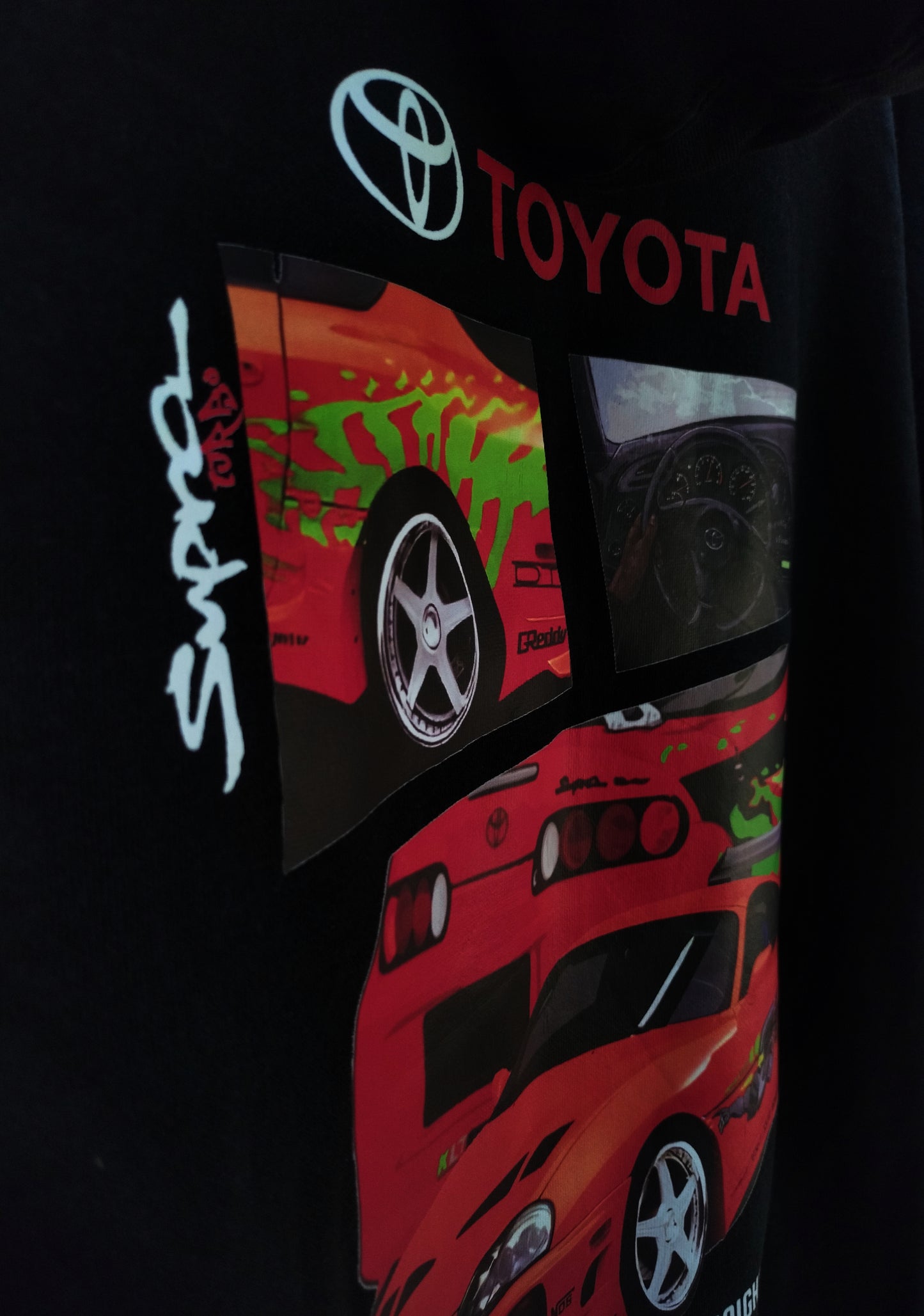 Toyota Supra Black Hoodie