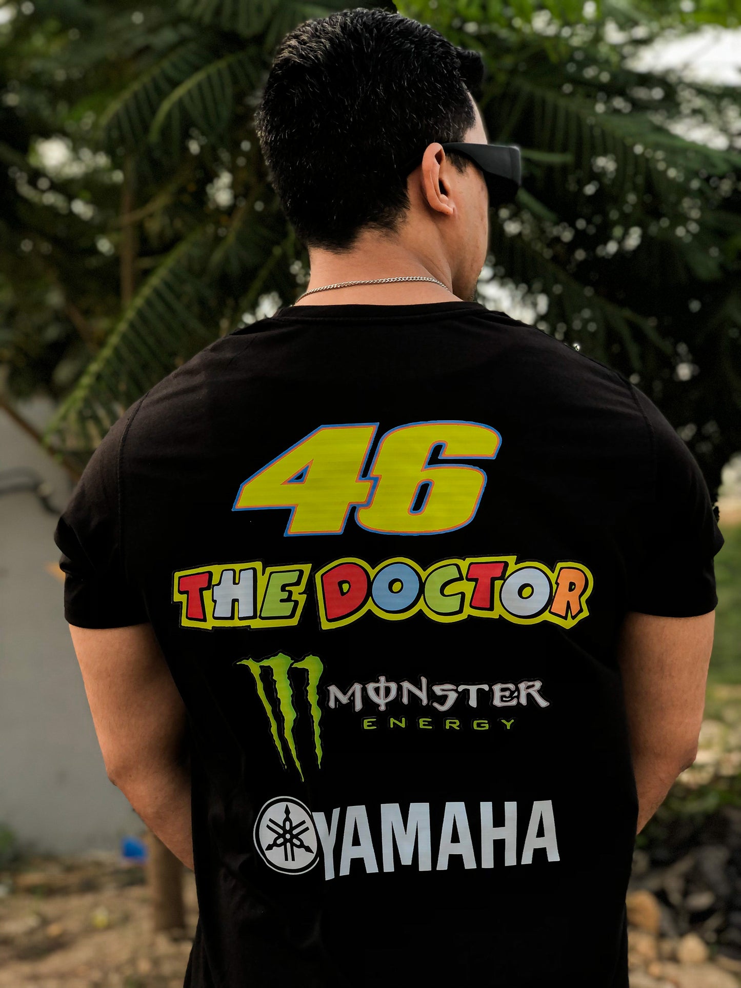 Valentino Rossi - VR-46 Black Tee 02